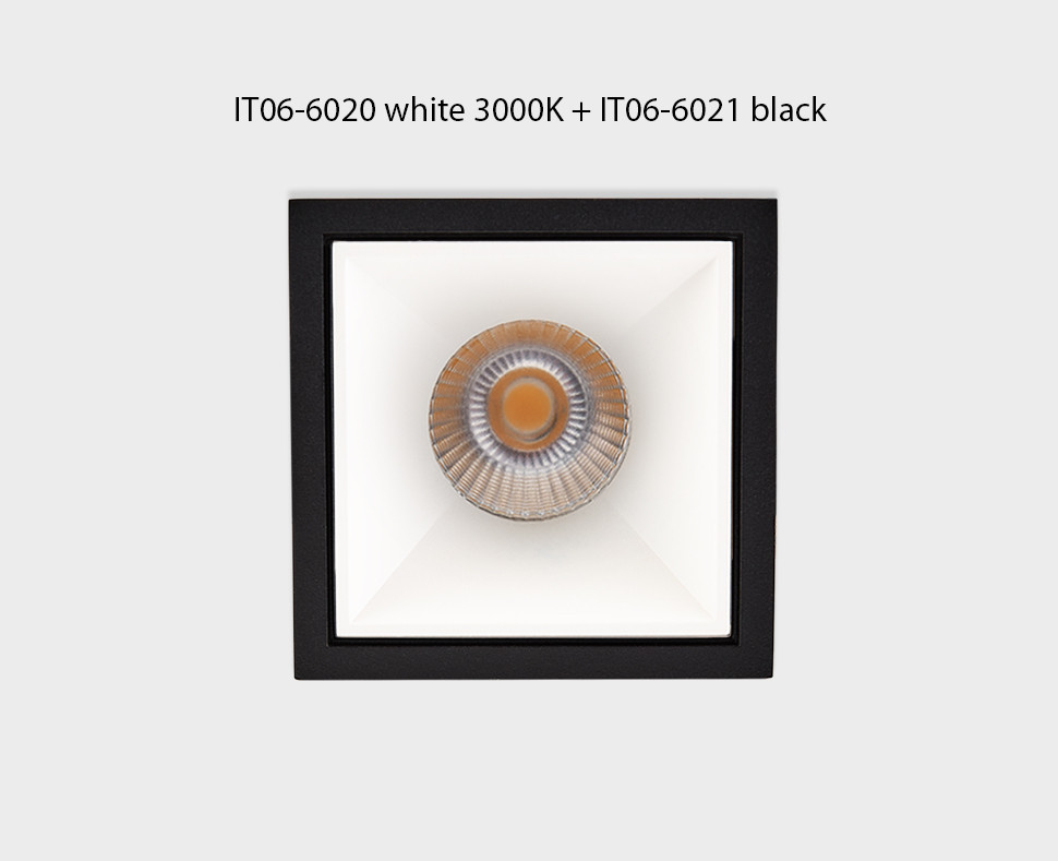 IT06-6020 white 3000K + IT06-6021 black